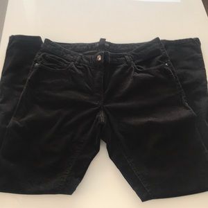 H&M  corduroy zip leg jeans!